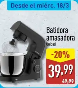 ALDI Batidora amasadora oferta