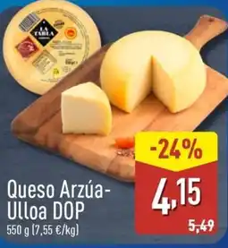 ALDI Queso Arzúa- Ulloa DOP oferta