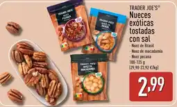 ALDI TRADER JOE'S Nueces exóticas tostadas con sal oferta