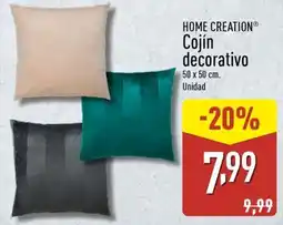 ALDI HOME CREATION Cojín decorativo oferta