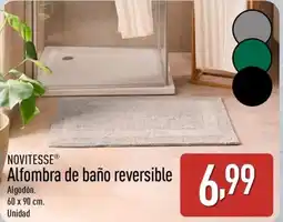 ALDI NOVITESSE Alfombra de baño reversible oferta