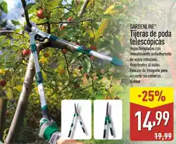 ALDI GARDENLINE Tijeras de poda telescópicas oferta