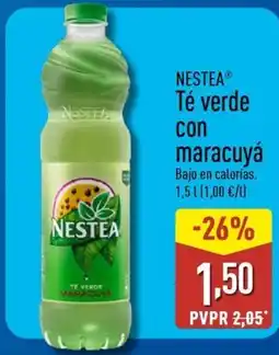 ALDI NESTEA Té verde con maracuyá oferta