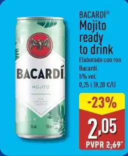ALDI BACARDĺ Mojito ready to drink oferta