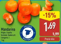 ALDI Mandarina oferta