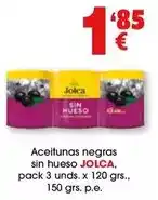 TOP Cash & Carry Jolca - aceitunas negras sin hueso oferta