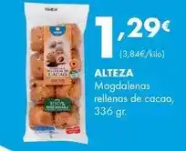 Supermercados Lupa Alteza - magdalenas rellenas de cacao oferta
