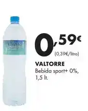 Supermercados Lupa Valtorre - bebida sport+ 0% oferta