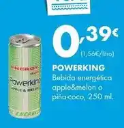Supermercados Lupa Powerking - bebida energética apple&melon o pina-coco oferta