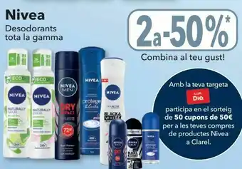 Clarel Desodorante nivea oferta