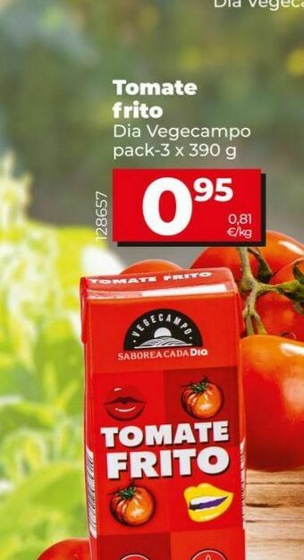 Dia Tomate frito dia vegecampo oferta