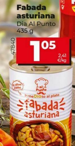 Dia Fabada asturiana oferta