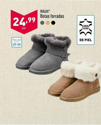 ALDI Walkx Botas Forradas oferta