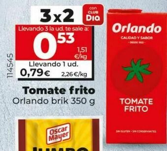 Dia Tomate frito orlando oferta