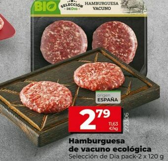 Dia Hamburguesas de vacuno dia oferta