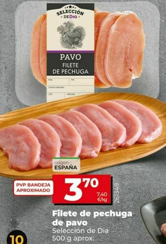 Dia Filetes de pavo dia oferta