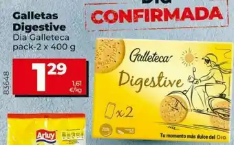 Galletas digestive dia