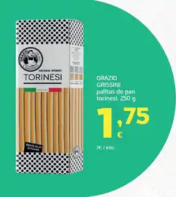 HiperDino ORAZIO GRISSINI palitos de pan torinesi oferta