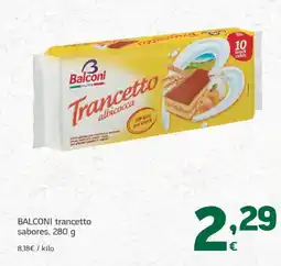 HiperDino BALCONI trancetto sabores oferta