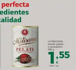HiperDino LA MOLISANA tomate pelado o pomodorini oferta