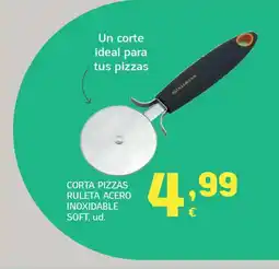 HiperDino Corta pizzas ruleta acero inoxidable soft oferta