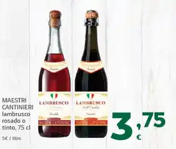 HiperDino MAESTRI CANTINIERI lambrusco rosado o tinto oferta
