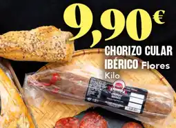 Gadis FLORES Chorizo cular ibérico oferta