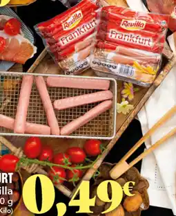 Gadis REVILLA Salchichas frankfurt oferta
