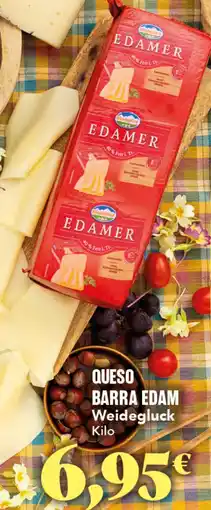 Gadis WEIDEGLUCK Queso barra edam oferta