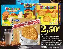Gadis ARTIACH Galletas dinosaurus oferta