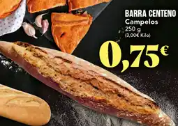 Gadis CAMPELOS Barra centeno oferta