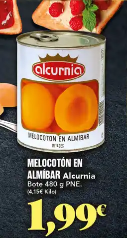 Gadis ALCURINA Melocotón en almíbar oferta