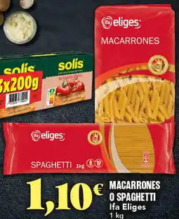 Gadis IFA ELIGES Macarrones o spaghetti oferta