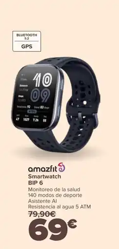 Carrefour AMAZFIT Smartwatch BIP 6 oferta