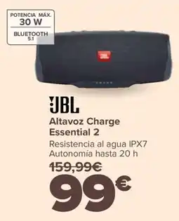 Carrefour JBL Altavoz Charge Essential 2 oferta