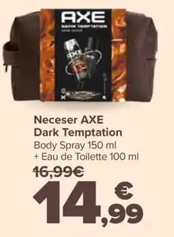 Carrefour AXE Neceser Dark Temptation oferta