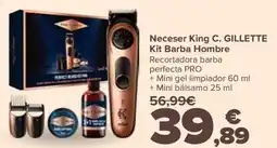 Carrefour C. GILLETTE Neceser King Kit Barba Hombre oferta