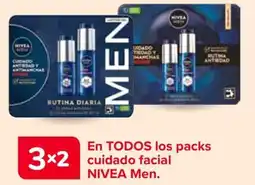 Carrefour NIVEA Men En todos los packs cuidado facial oferta