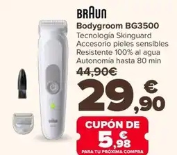 Carrefour BRAUN Bodygroom BG3500 oferta