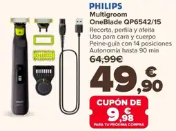 Carrefour PHILIPS Multigroom OneBlade QP6542/15 oferta