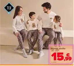 Carrefour TEX Pijama adulto oferta