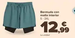 Carrefour Bermuda con malla interior S-3XL oferta