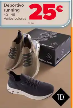 Carrefour Deportivo running oferta