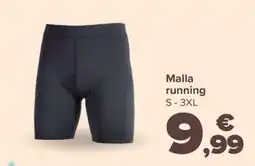 Carrefour Malla running S-3XL oferta