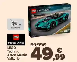 Carrefour LEGO TECHNIC Technic Aston Martin Valkyrie oferta