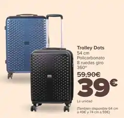 Carrefour Trolley Dots oferta