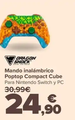 Carrefour DRAGON SHOCK Mando inalámbrico Poptop Compact Cube oferta