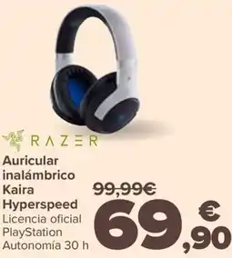 Carrefour RAZER Auricular inalámbrico Kaira Hyperspeed oferta