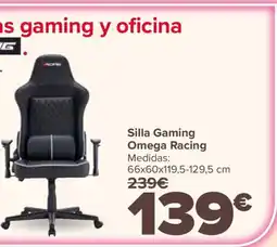 Carrefour Silla Gaming Omega Racing oferta