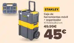 Carrefour STANLEY Caja de herramientas móvil + organizador oferta
